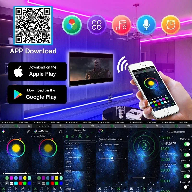 LED Strip Lights RGB 5050